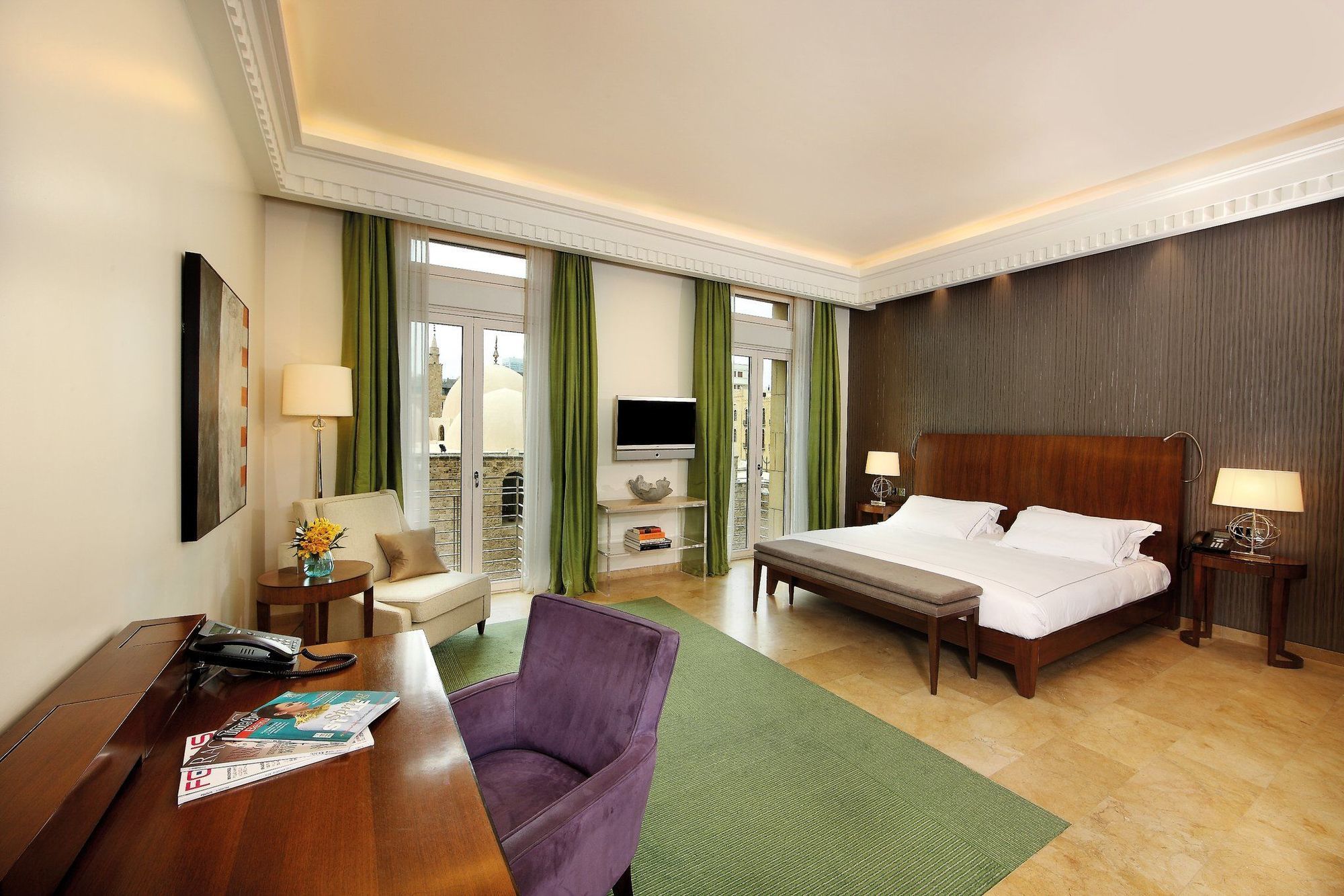 Le Gray Hotel Beiroet Kamer foto